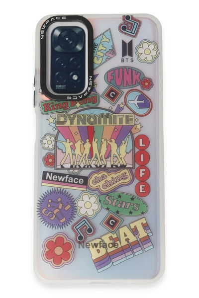 Hulyomer Hub Hulyomer Xiaomi Redmi Note 11 Case Estoril Patterned Cover - Est...