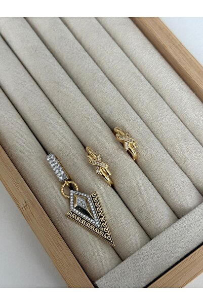 Pinery Jewels Zircon Stone Women's 3-Piece Earring Set Pj