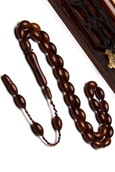 EHİNOS Men's Tassel Arpa Cut Kuka Prayer Beads 6X10.5Mm