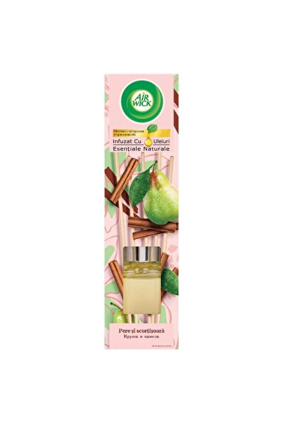 Air Wick Set 2 x Odorizant de Camera cu Betisoare Parfumate Air Wick, Pere si...