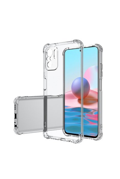 tekno grup Poco M5S Case Tkng Camera Protected Nitro Anti Shock Silicone - Colorless