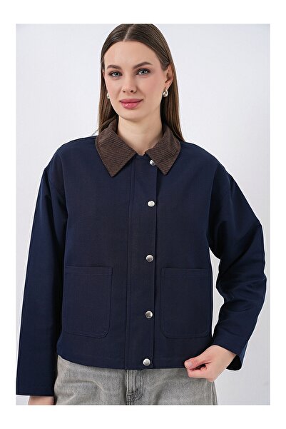 Bigdart Palton de damă 5975 Bleumarin