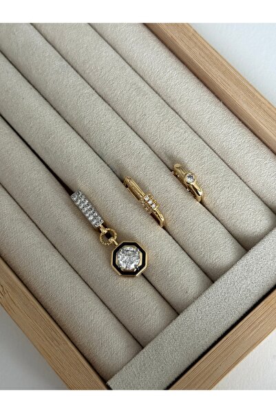 Pinery Jewels Zircon Stone Women's 3-Piece Earring Set Pj