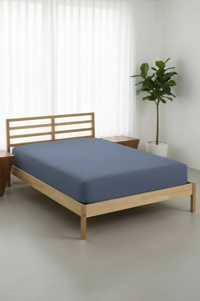 serelya King Size Elastic Towel Sheet - 100% Cotton - 200 X 200 cm