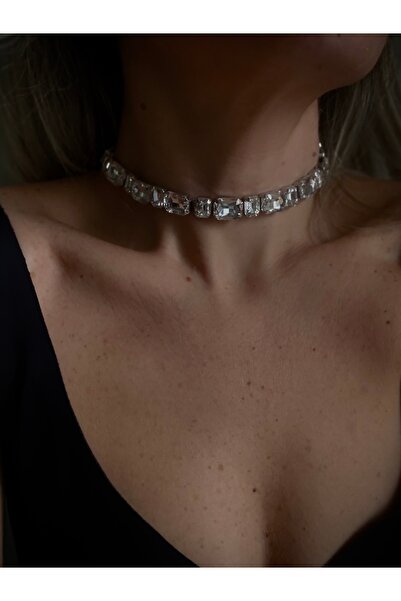 Rossetto Atelier قلادة فضية من حجر الفيوري