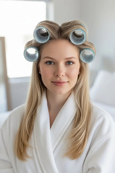 Vitastyle 4 ADET CIRTLI BİGUDİ SET/YAPIŞKANLI SAÇ BİGUDİSİ/4'LÜ BÜYÜK BOY SAÇ...