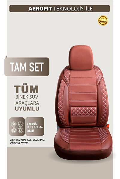 MKEXPRESS غطاء مقعد السيارة من الجلد المتوافق مع أوبل كورسا بي، طقم أمامي/خلف...