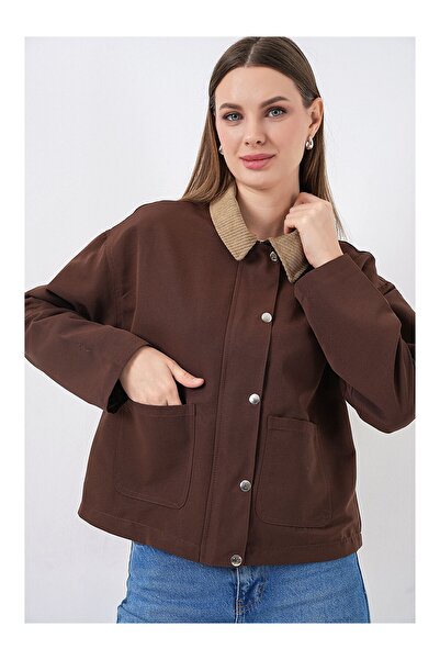 Bigdart Women's Coat 5975 Brown