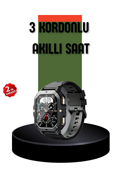 AMOLED Ekranlı Akıllı Saat 10 Gün Pil Ömrü