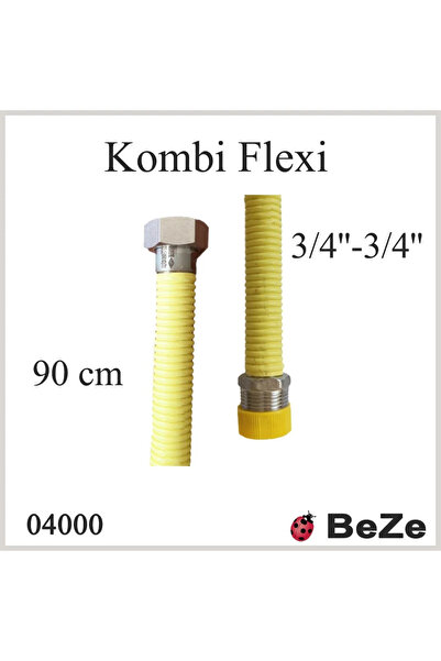 BEZE Kombi Flexi 60 CM 3/4"R-3/4" N ( TS 13890 ) Doğalgaz, Kombi, Şofben Bağl...