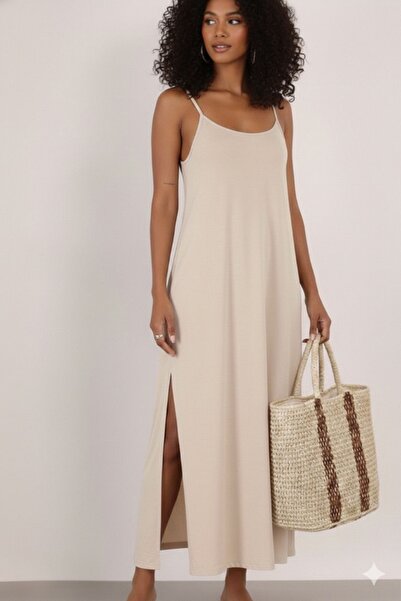 CNG MODA Сукня з модалу великого розміру з вільним кроєм