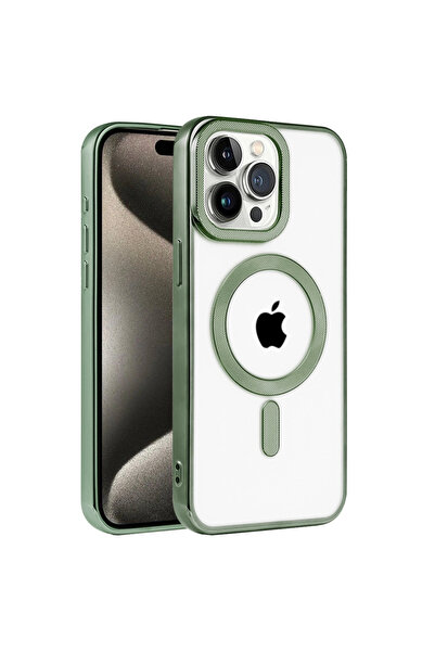 eco port iPhone 14 Pro Max Case Kronos Magsafe Cover - Dark Green