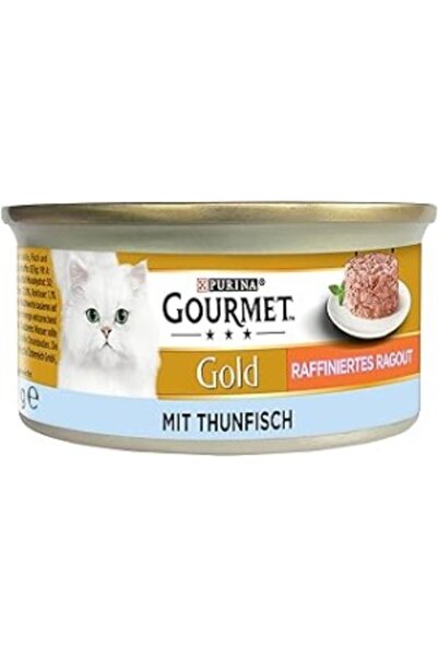 Gourmet Gold Savoury Cake Ton Balıklı Yaş Kedi Maması 85 g
