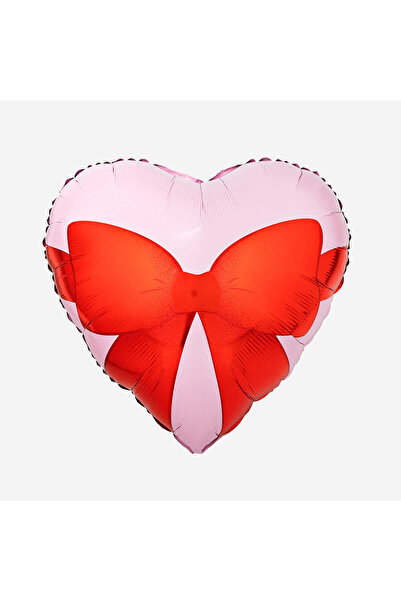 Flying Tiger Copenhagen Kurdele Detaylı Kalp Şekilli Folyo Balon