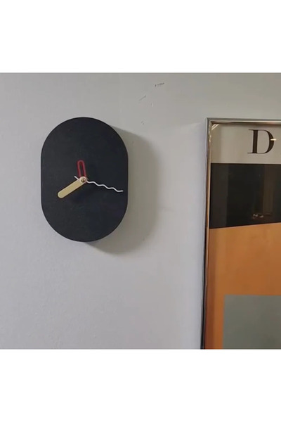 Vuslat Hediyelik Dekoratif Modern Duvar Saati 19x13 cm Ölçülerinde