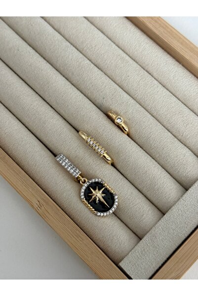 Pinery Jewels Zircon Stone Women's 3-Piece Earring Set Pj