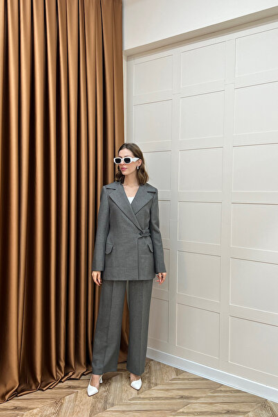 Stilife Yıldız İkili Ceket Takım Antrasit