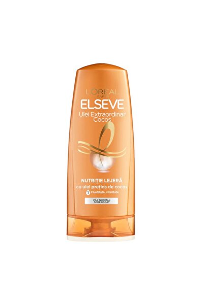 ELSEVE Set of 2 x Extraordinary Coconut Oil Conditioner, for Normal / Dry Hai...