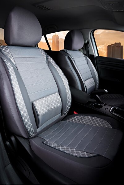 ACKSTORE غطاء مقعد سيارة أوبل كورسا بي متوافق مع الجلد شبه الكامل، طقم أمامي/...