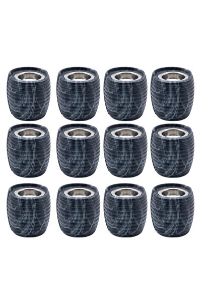 mawfoor Luxury navy and gray ceramic incense burner sets with a modern design...