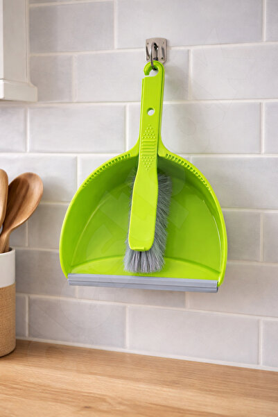 Destpak Desktop Brush with Dustpan - Handheld Brush with Dustpan - with Hangi...