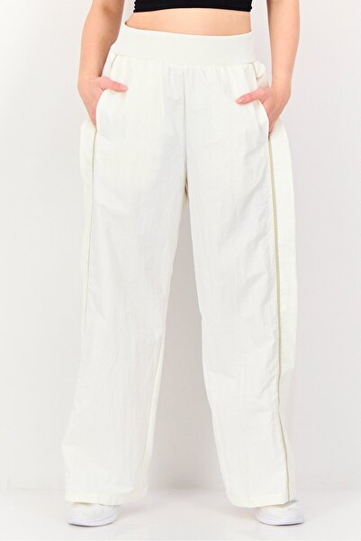 Nike Women Standard Fit Training Track Pants, Ivory