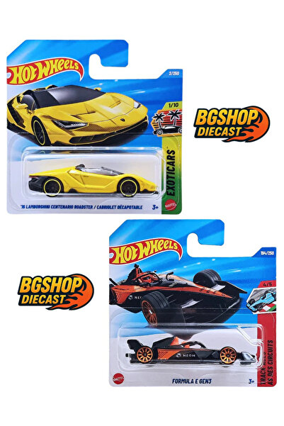 HOT WHEELS 16 Lamborghini Centenario Roadster - Formula 1 E Gen3