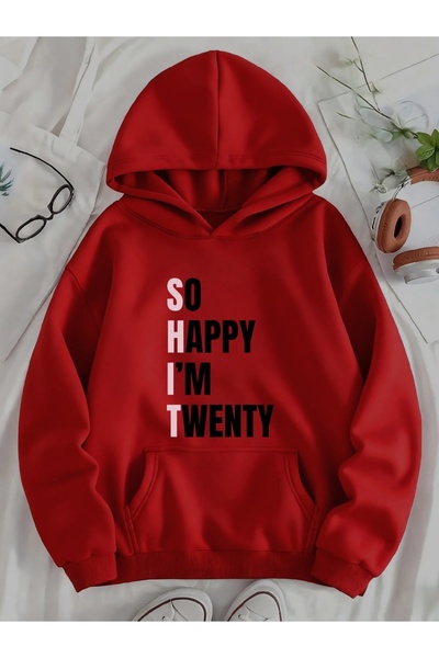 Deocept Unisex 30 Years Old Printed Hooded Kangaroo Pocket Comfortable Fit Ov...