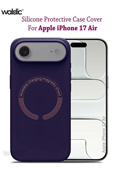 Generic Apple iPhone 17 Air Silicone Magsafe Case Back Case Cover Compatible ...
