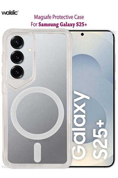 GEAR4 Samsung Galaxy S25 Plus Magsafe Case Back Case Cover Compatible - Clear