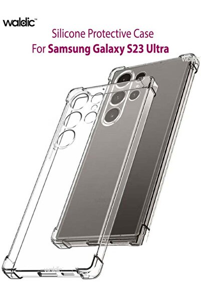 Generic غطاء خلفي واقٍ من السيليكون لهاتف سامسونج جالاكسي S23 فائق الوضوح
