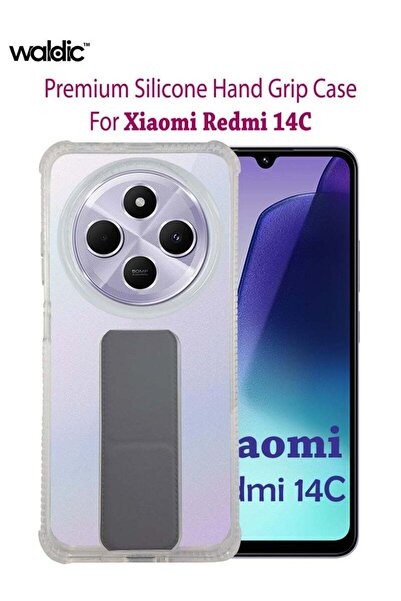 Generic Xiaomi Redmi 14C Silicone Protective Back Case Cover - Grey