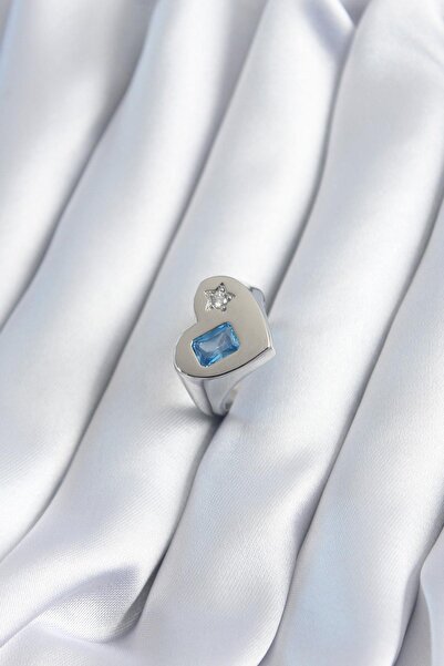 cleovibe النحاس الفضة اللون القلب نموذج نجمة الزركون حجر التفاصيل خاتم المرأة