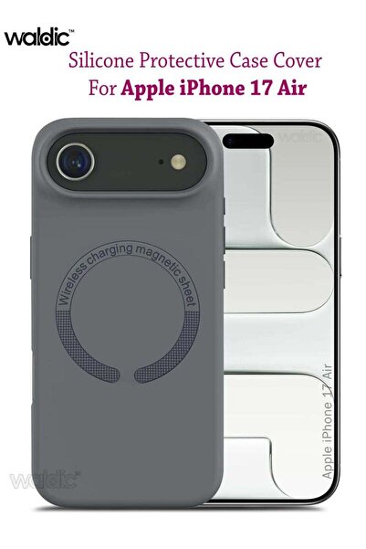 Generic Apple iPhone 17 Air Silicone Magsafe Case Back Case Cover Compatible ...
