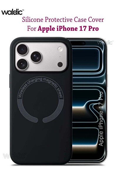 Generic Apple iPhone 17 Pro Silicone Magsafe Case Back Case Cover Compatible ...