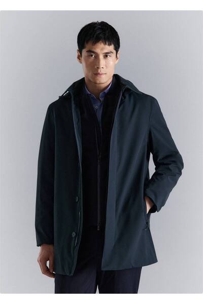 MANGO Man Thermore® çıkarılabilir kapüşonlu parka