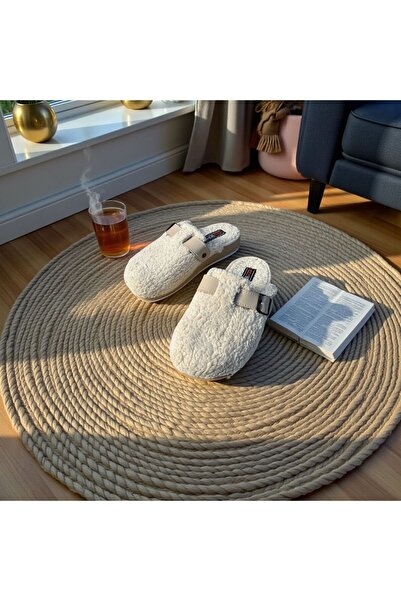 AkınalBella Дамски домашни пантофи с плюшена подплата и неплъзгаща се подметк...