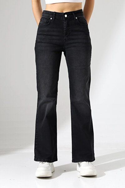 Cool & Sexy Women's High Waist Flared Jean Pants