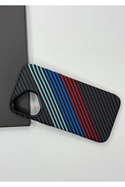 ADR Phone Accessories iPhone 17 Kılıf Karbon Kaplama MagSafe Özellikli Darbe ...