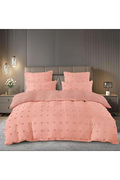 Veluxio Home Premium Bedding Set – Elegant Design, Embossed Texture 6 Pieces