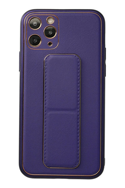 Hulyomer Hub Hulyomer 11 Pro Case Coco Leather Stand Cover - Purple 1185576