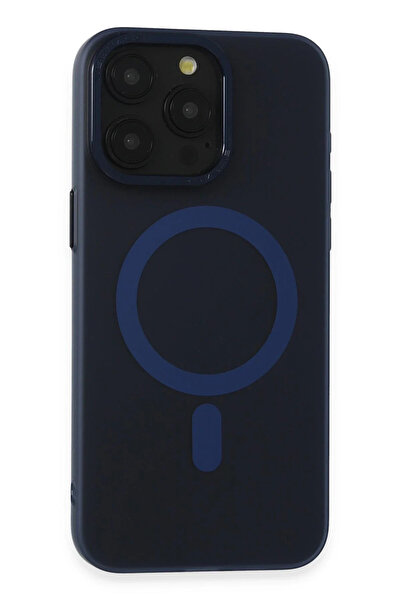 BSN STİL Bsnshop 15 Pro Case Lodos Magneticsafe Matte Cover - Blue 1058986