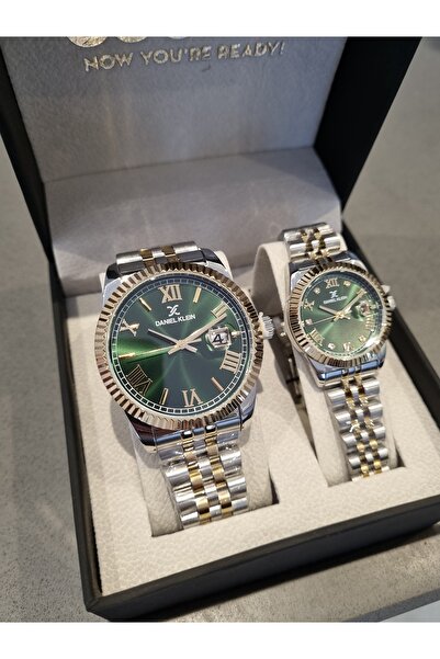 Daniel Klein New Model Green Dial Dear One Wristwatch 2 Li