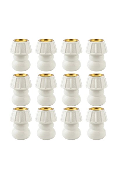 mawfoor Luxury white ceramic incense burner sets with a modern design -12