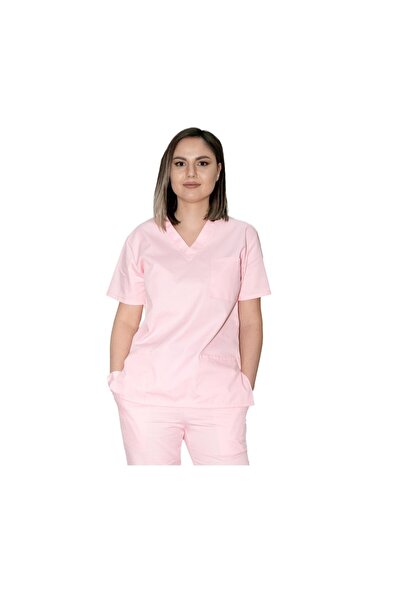 LifeStyle Medical Bluza medicala dama tercot, S, roz