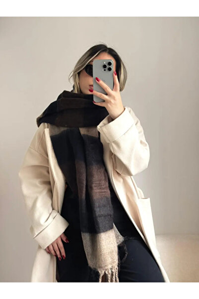 LEROSY CO. Eșarfă cu textura moale, în trei culori