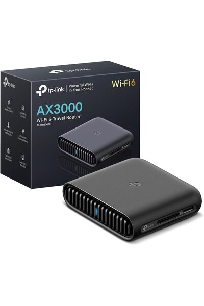 TP-LINK Dual-Band Wi-Fi 6 AX3000 Travel Router