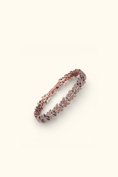 Sevil Gülgün Atelier Pure Copper Magnetic Women's Bracelet - Health and Elega...