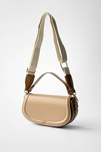 Yuka Atelier Rava Adjustable Handle Detailed Crossbody Mini Shoulder Bag