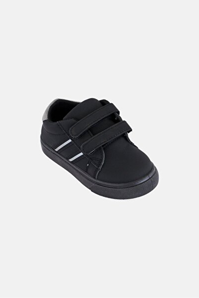 French Toast Toddlers Boy Velcro Closure Shoes, Black